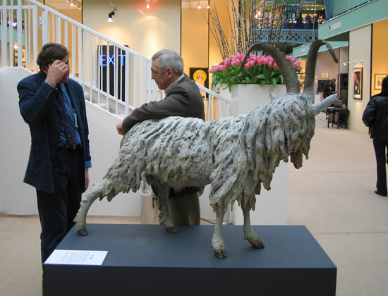 Old English Billy Goat, Olympia fine art and antiques fair, 2004